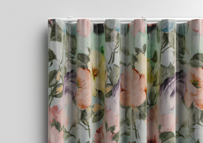 Amelia Faux Silk, Coral Kiss - Made to Measure Curtain - Image 13